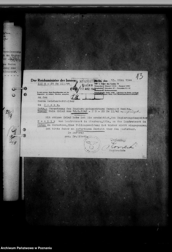 Obraz 17 z jednostki "Abordnung von Beamten"