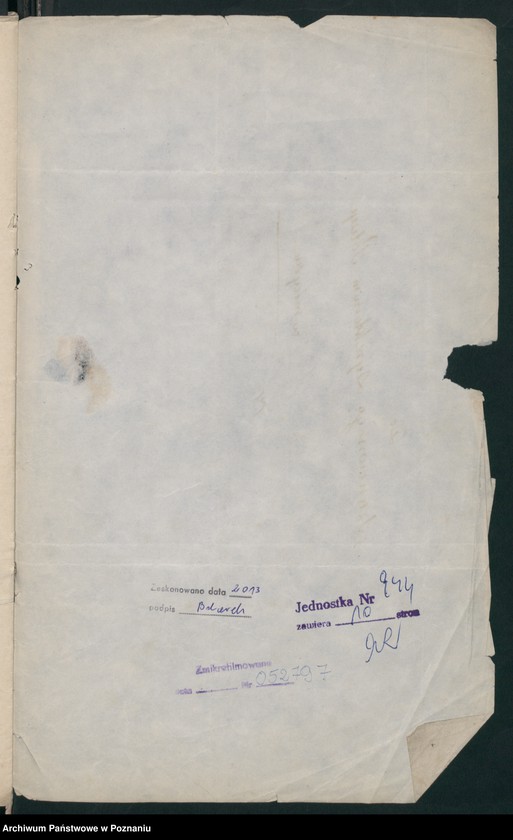 Obraz 15 z jednostki "A. betr. Ludwig Mizerski"