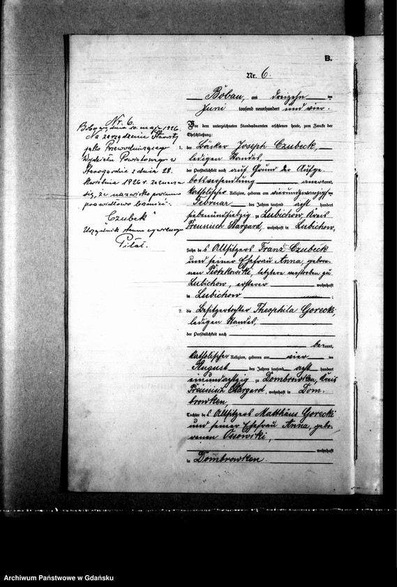 image.from.unit.number "Księga małżeństw"