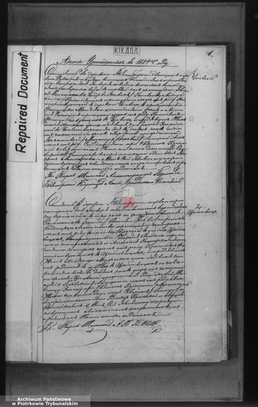 Obraz 5 z jednostki "[Księga duplikat aktów urodzonych, zaślubionych i zmarłych]"