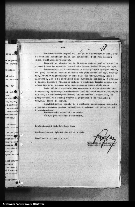 image.from.unit.number "Protokoły inspekcji i zarządzenia polustracyjne /zespołowe/"