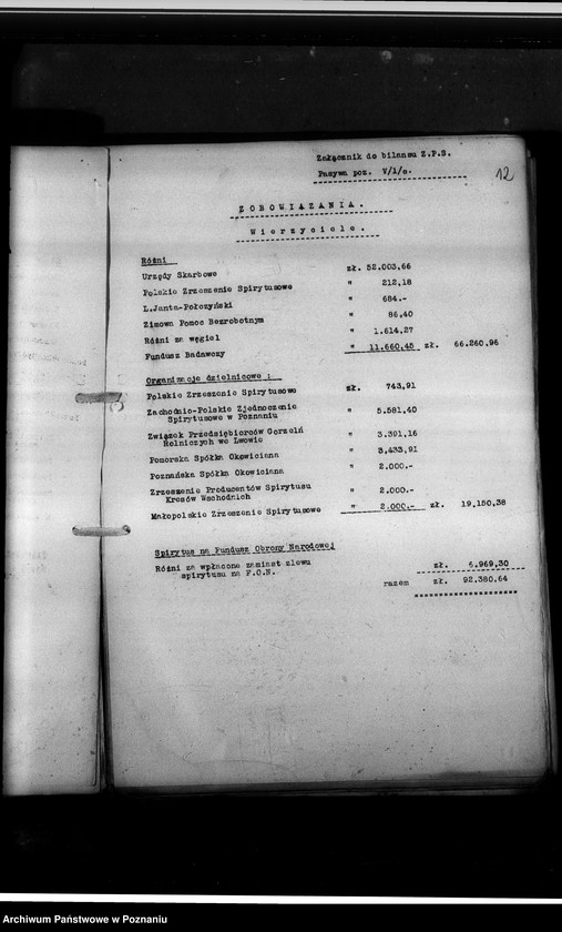 Obraz 16 z jednostki "Bilans"