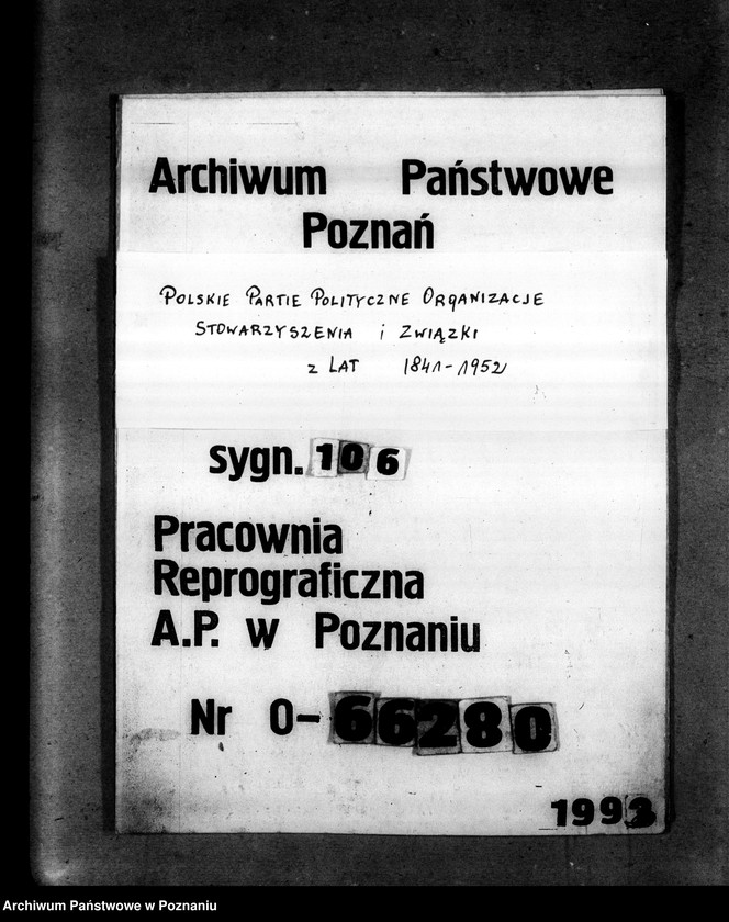 Obraz 1 z jednostki "Okręgowy Sąd Związkowy w Poznaniu"