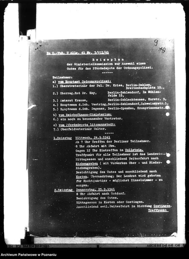 Obraz 13 z jednostki "Pferdedepot der Polizei - Hermanntal bei Neustadt (Posadowo, powiat Nowy Tomyśl) I"