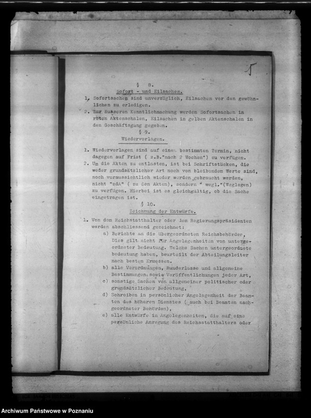 Obraz 9 z jednostki "Geschäftsverteilungsplan. Behördenbezeichnung."