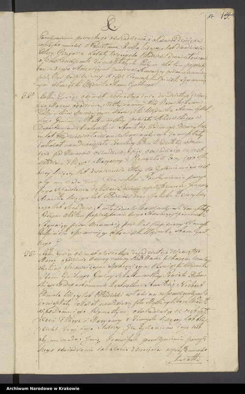 image.from.unit.number "Księga Aktów Stanu Cywilnego parafii Wawrzeńczyce, powiatu hebdowskiego, gminy szkalmbierskiej, departamentu krakowskiego, na rok 1816."