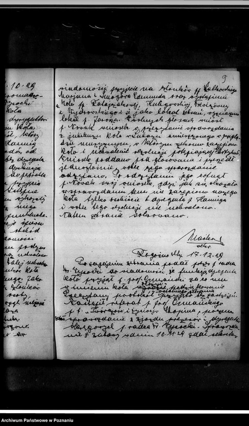 Obraz 13 z jednostki "Protokoły zebrań zarządu"