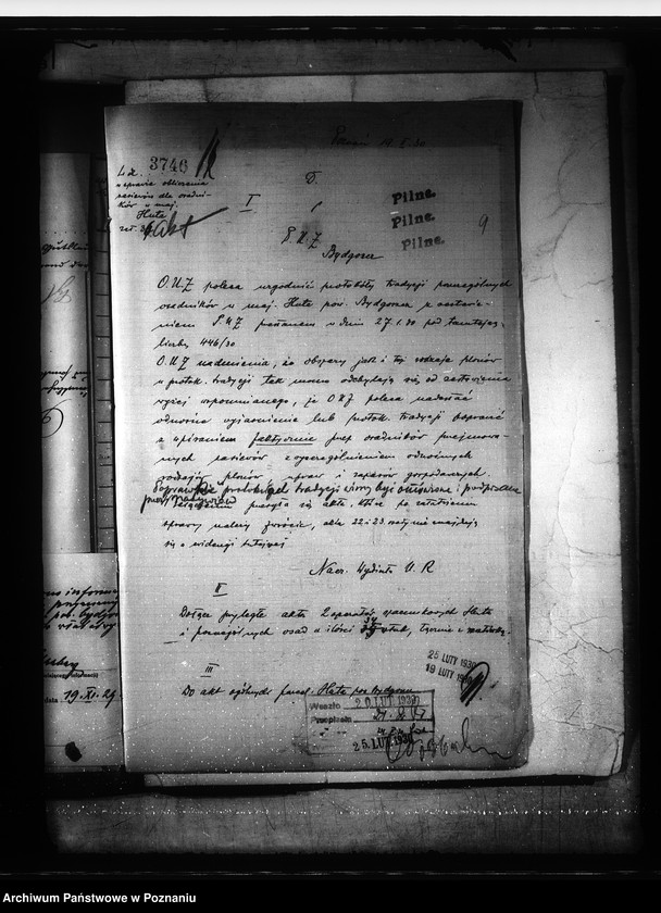 Obraz 13 z jednostki "Huta - powiat bydgoski parcelacja majątku"