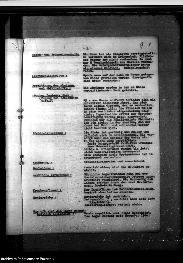 Obraz 14 z jednostki "Amtsätrztliche Überwachung der K. L. V. - und Landdienstalager, Hitlerjungendlager"