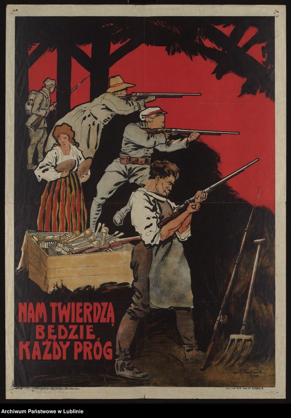 Obraz 9 z kolekcji "Wojna polsko-bolszewicka w plakacie propagandowym z zasobu APL"