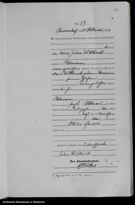 image.from.unit.number "Geburts-Haupt-Register Nr 1 - 200"