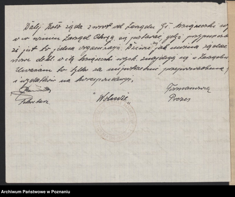 Obraz 14 z jednostki "Borzykowo, powiat Września - akta koła."