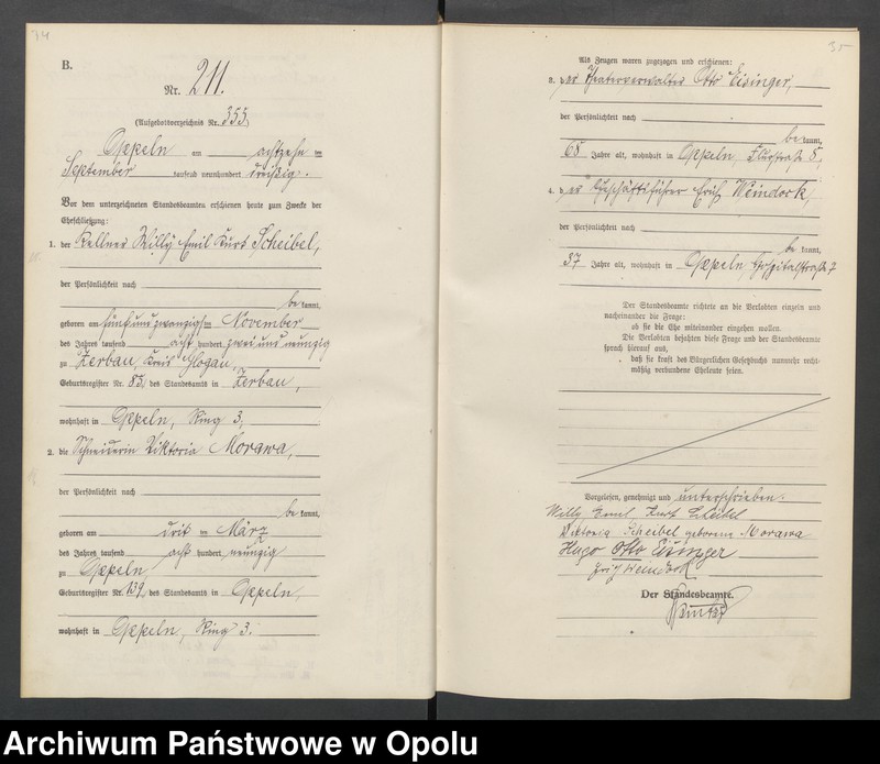 Obraz 20 z jednostki "[Rejestr Małżeństw] 1930 tom II Nr 195-294"