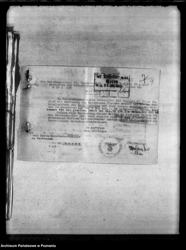 Obraz 13 z jednostki "Haushaltswesen. Mittel für Schülerheime. Reichsbeihilfen an Schüler"