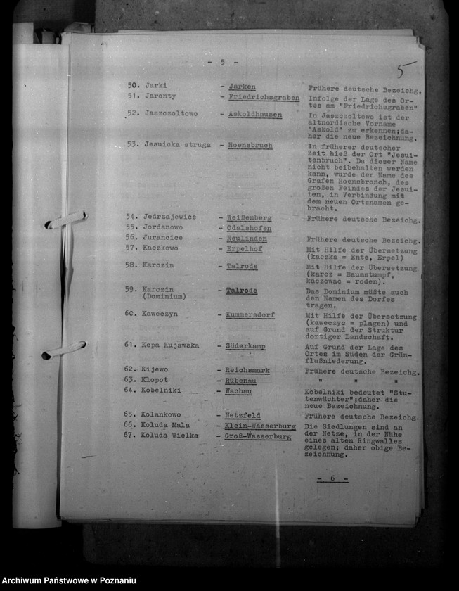 Obraz 9 z jednostki "Ortsnamenänderung Kreis Hohensalza - Inowrocław"