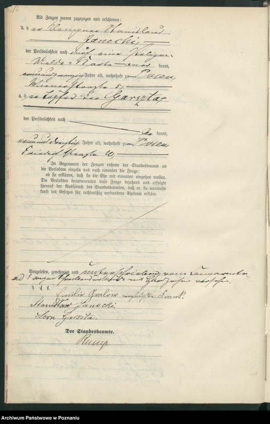 Obraz 15 z jednostki "Księga małżeństw t. I"