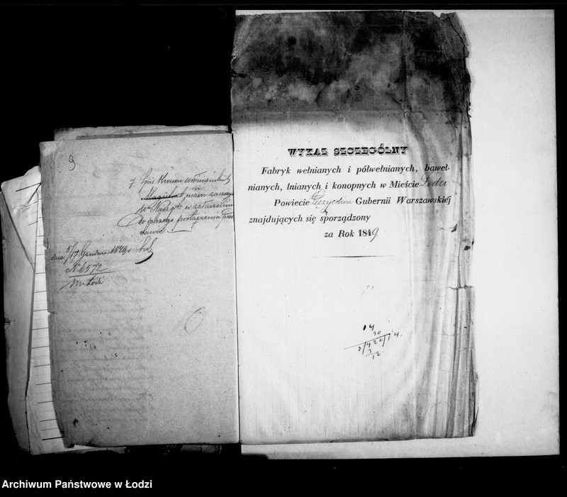 Obraz 14 z jednostki "Akta tyczące się stanu fabryk"
