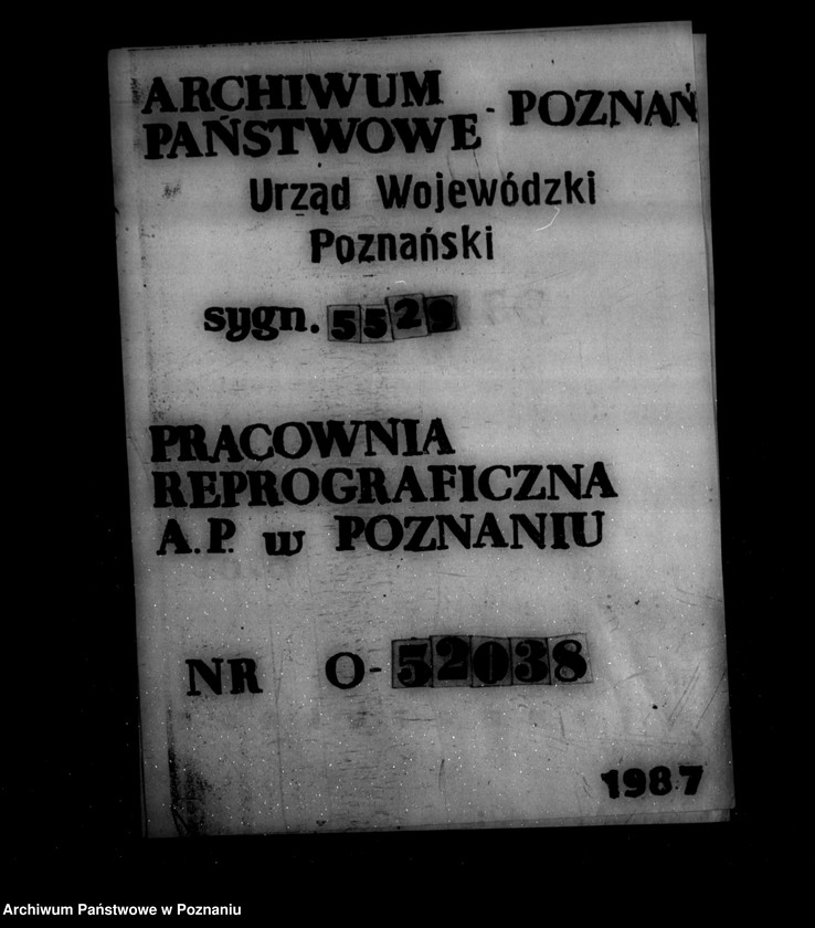 Obraz 1 z jednostki "Zatwierdzenie zakładu przemysłowego /przebudowy cukrowni we Wrześni/"