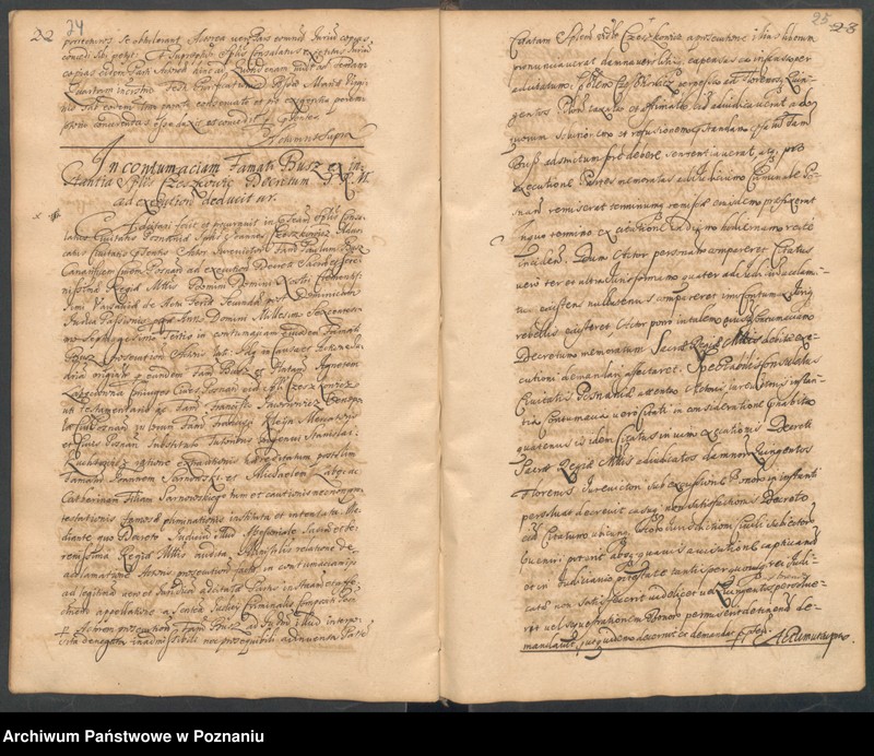 Obraz 16 z jednostki "Protocolon actorum officii consularis Posnaniensis."