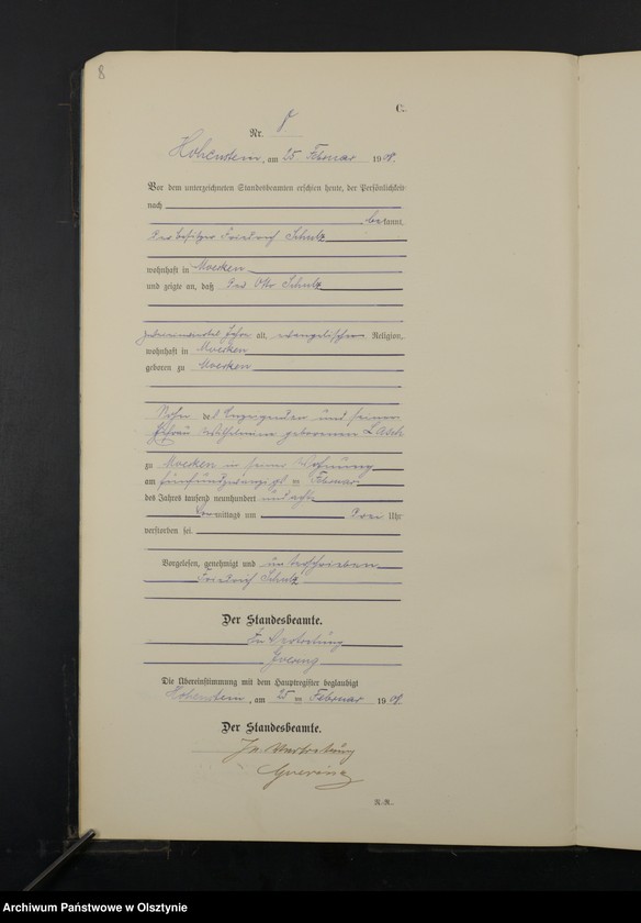 image.from.unit.number "Sterbe-Neben-Register Nr 1 - 45"