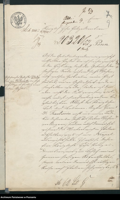 Obraz 14 z jednostki "A. betr. Władysław von Gostomski"