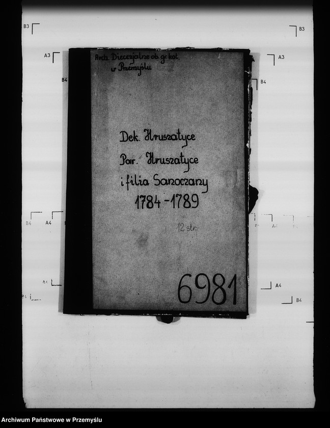 image.from.unit.number "[Kopie ksiąg metrykalnych parafii Hruszatyce z filią Sanoczany (dekanat Hruszatyce)]"