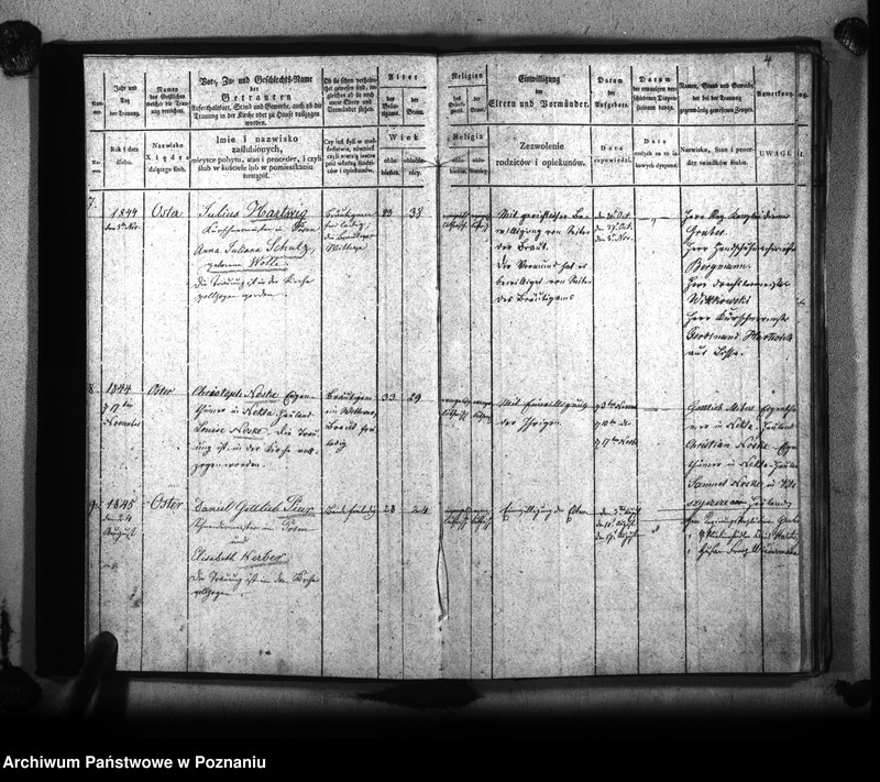 Obraz 7 z jednostki "Księga małżeństw"