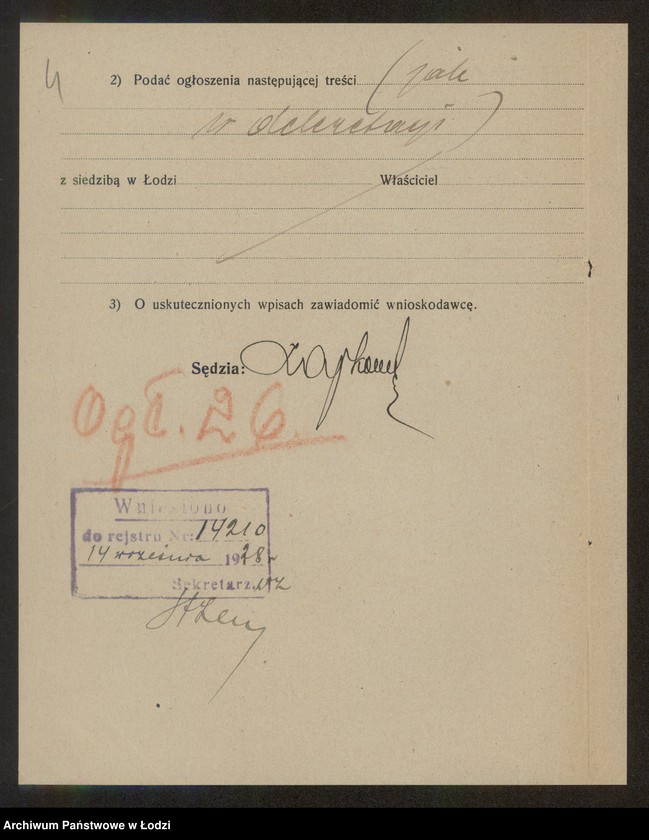 Obraz 6 z jednostki "Gołda Rajzla Frajman- sklep spożywczy"