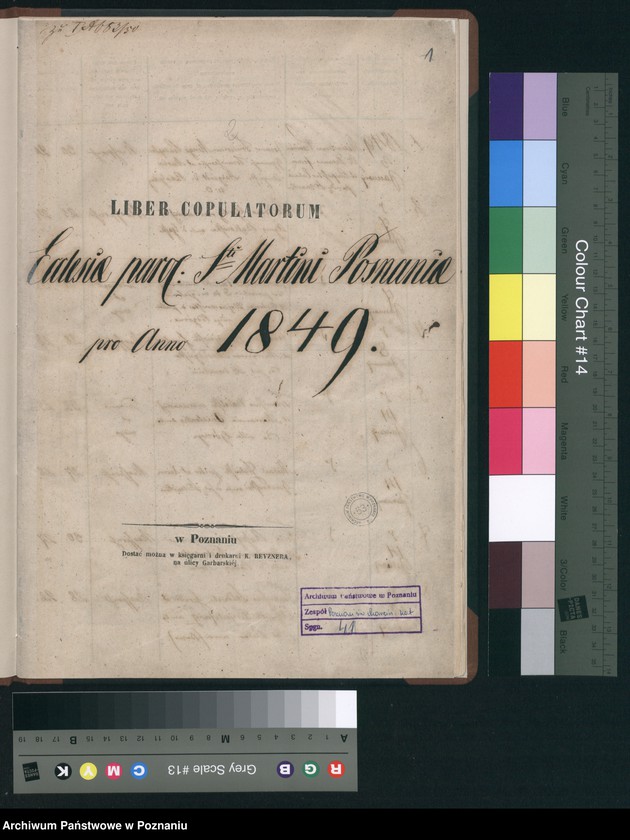 Obraz 3 z jednostki "Księga małżeństw"