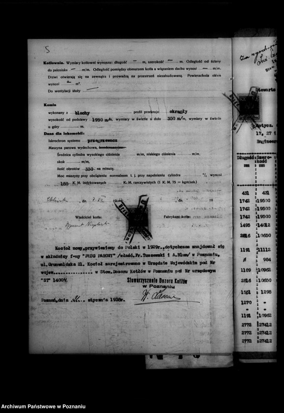 Obraz 10 z jednostki "Z. Niegolewski Chlewiska powiat szamotulski gospodarstwo rolne Z. Niegolewskiego nr woj. kotła 6845-"