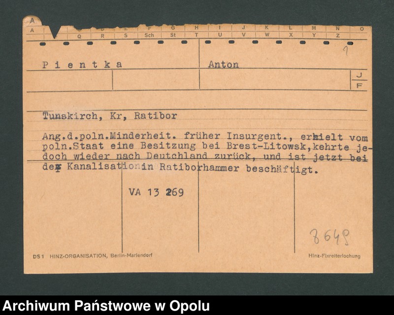 Obraz 3 z jednostki "[Pientka Anton, zam. Tunskirch]"