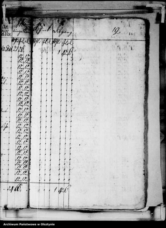 image.from.unit.number "Jahr-Rechnungen der Deutsch Eylauchen Kirchen mit Beurechnung und Armen-Casse"
