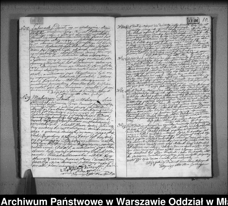 Obraz 12 z jednostki "Akta urodzin, małżeństw i zgonów"