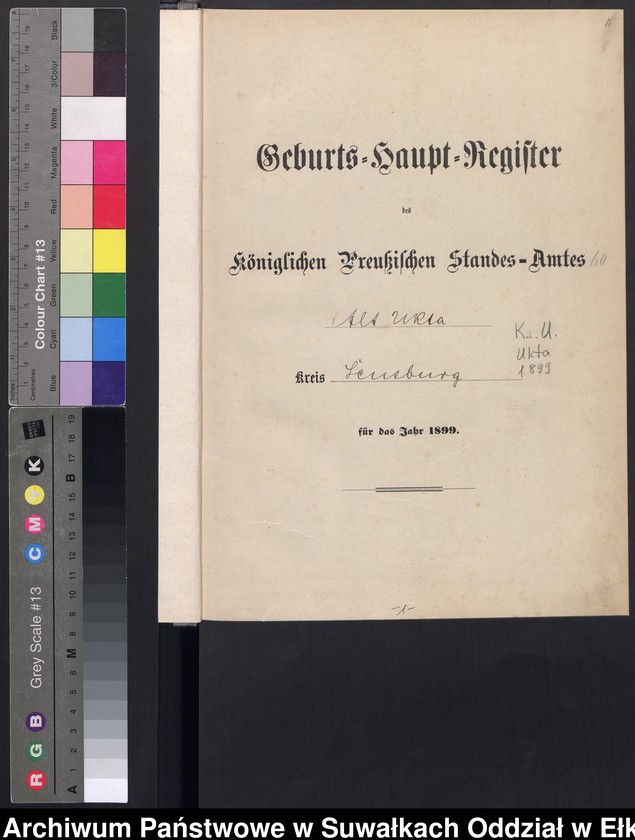 image.from.unit.number "Geburts-Haupt-Register des Königlichen Preussischen Standes-Amtes Alt Ukta Kreis Sensburg"