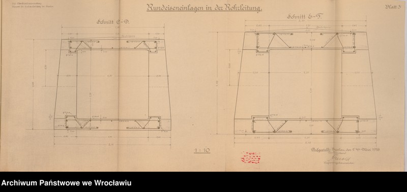 Obraz 4 z jednostki "Rohrkanal von derBreitenbachfahrt nach dem Flutkanal unterhalb der Barthelner Schleuse"