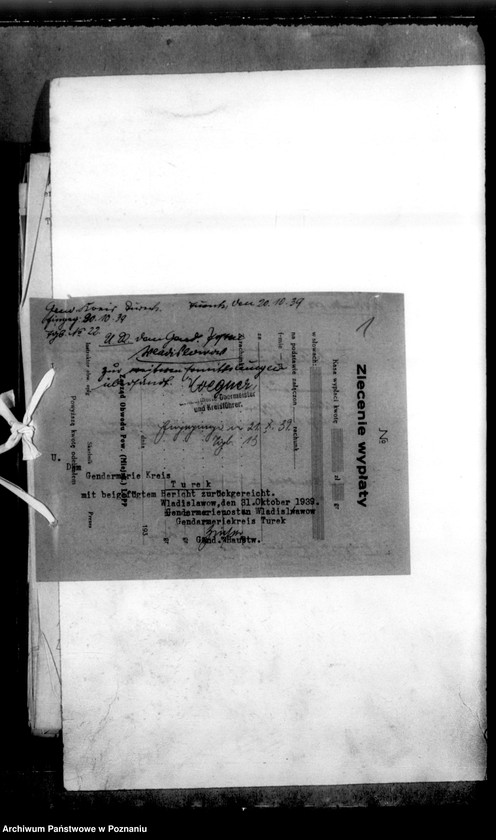 Obraz 5 z jednostki "Kreis Turek. Korespondencja w sprawie miejscowych Niemców, którzy zginęli w 1939 roku"