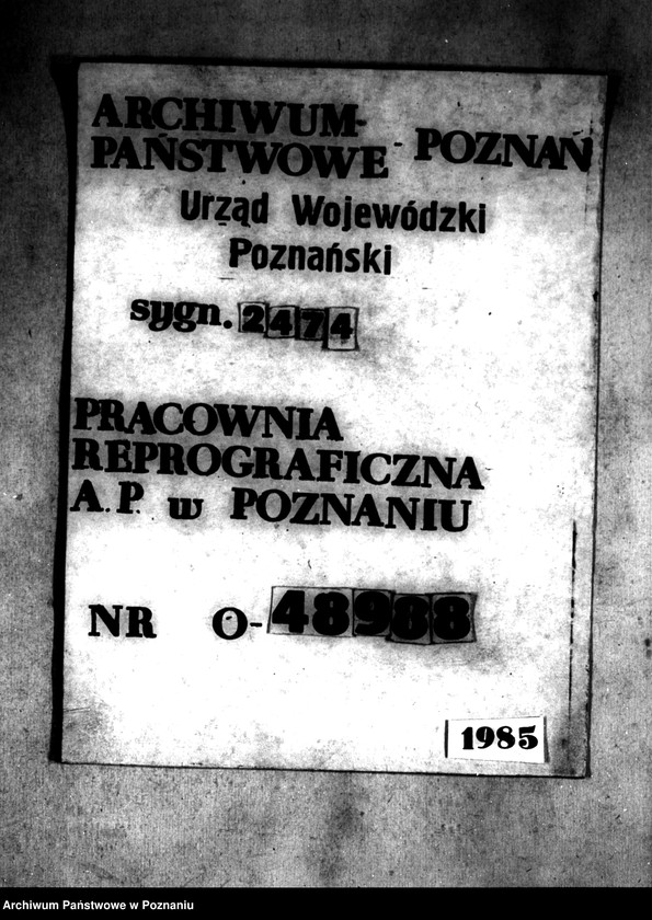 Obraz 1 z jednostki "Dowody pomiarowe gminy Sławoszewek powiatu konińskiego"