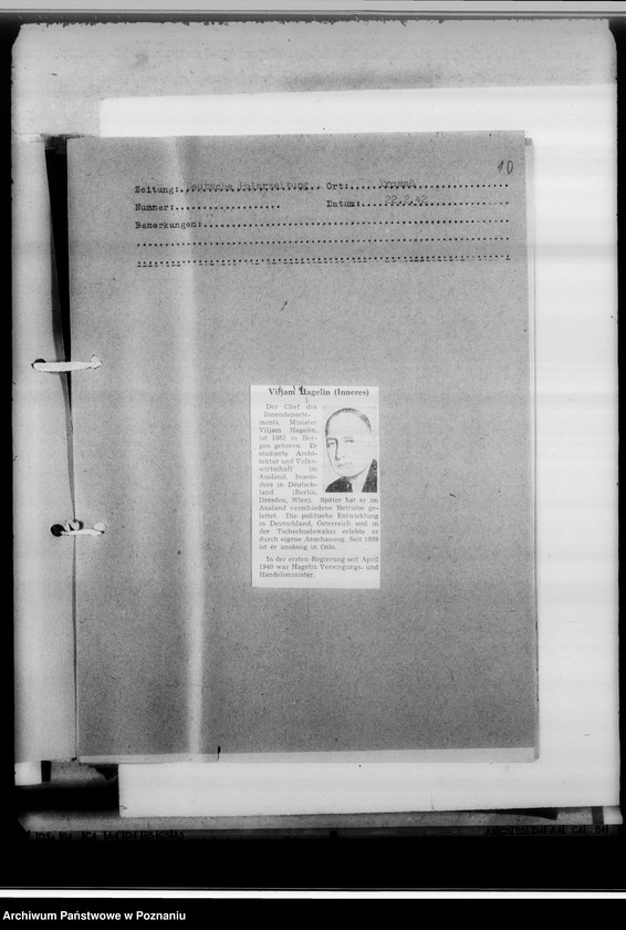 Obraz 14 z jednostki "[Wycinki z prasy przedstawiające biografie wybitnych osobistości ze świata politycznego i wojskowego z krajów europejskich i pozaeuropejskich]"