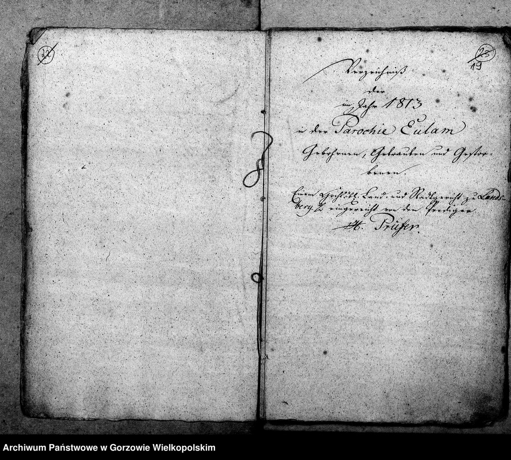 image.from.unit.number "Duplikate der Kirchenbücher von Parochie Eulam: Eulam (Ulim), Seidlitz (Siedlice), Egloffstein (Łagodzin), Friedrichsthal (Głożyna), Derschau (Dzierżów), Leopoldsfahrt (Stężyca), Rodenthal (Prądocin), Klementenschleuse (Strzegowa), Johannishof, Karlsthal (Gubiniec), Borchertsruhe, Meyershof (Kłodno), Karolinenhof, Neusoest (Nowy Dwór), Maskenaue, Borchertsfleiss, Gürgenaue (Niwica), Windmühle bei Eulam, Jahnshof."