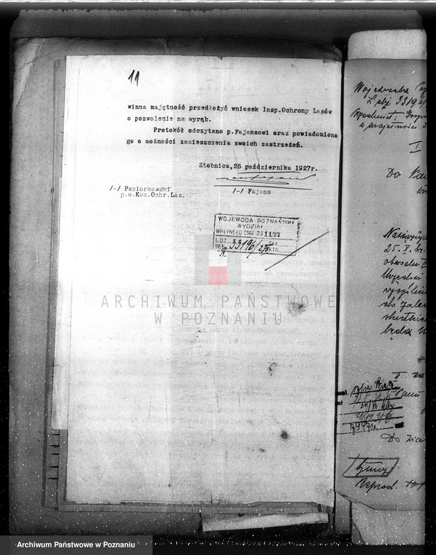 image.from.unit.number "Majętność leśna Stobnica powiat obornicki"