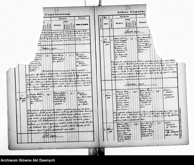 image.from.unit.number "Parafia: Prusy. Dekanat: Lwów. Kopie z ksiąg metrykalnych ur., śl., zg. dla wsi Prusy, Kamienopol, Laszki, Pikułowice, Podhorce, Sroki, Żydatycze*."