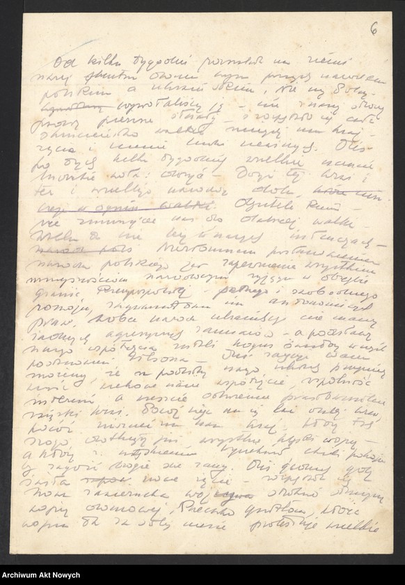 image.from.unit.number "Działalność wojskowa Władysława Sikorskiego na froncie południowo-wschodnim i wschodnim. Sprawozdanie dowództwa III Armii. Raport, projekt odezwy, wiersz, korespondencja."