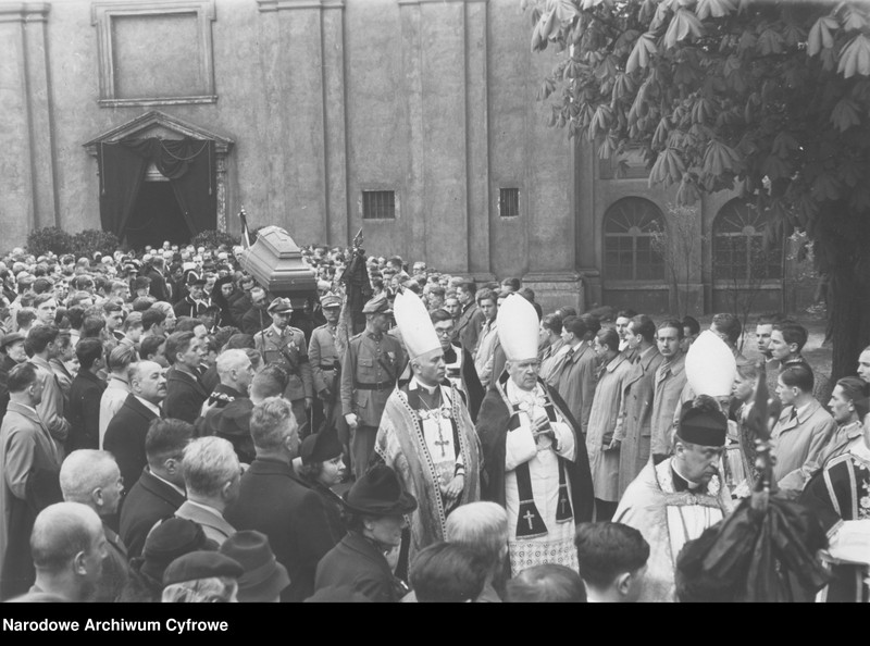 Obraz 1 z jednostki "Pogrzeb hrabiego Maurycego Klemensa Zmoyskiego"