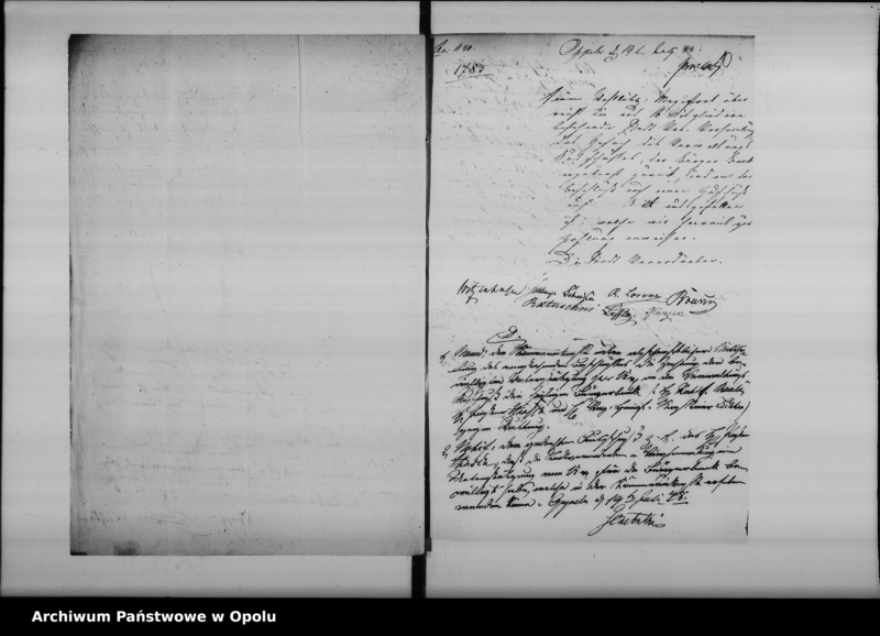 Obraz 11 z jednostki "Acta des Magistrats zu Oppeln betreffend die Hiesige Bürgerbank später benannt Hilfs - Darlehns - Kasse für selbständige Gewerbetreibende de Anno 1848 - 66"