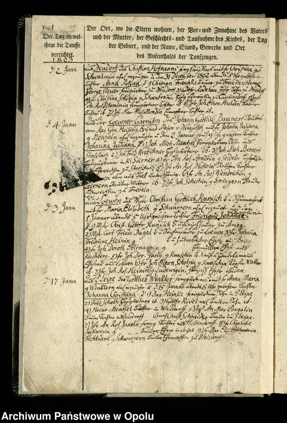 image.from.unit.number "Löwen Bd. VII Taufbuch 1803-1814"