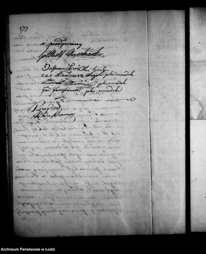 Obraz 17 z jednostki "Akta tyczące się spisu inwentarza pozostałości po zmarłym Gotfrydzie Katałowskim"