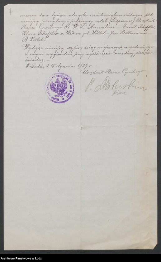 Obraz 9 z jednostki "Emil Szeffler- sprzedaż garderoby"