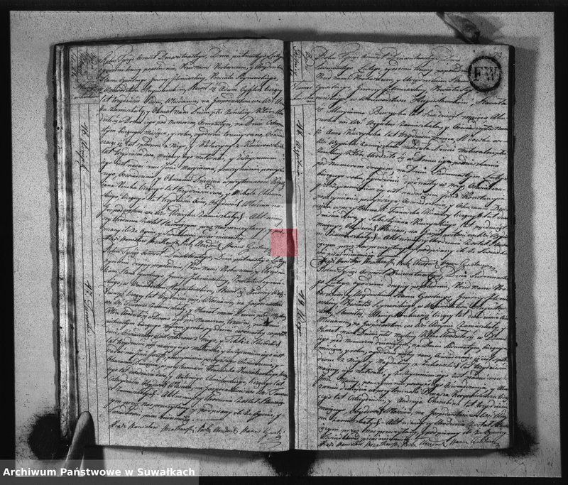 Obraz 15 z jednostki "Akta Urzędnika Stanu Cywilnego Urodzonych w Gminie Jeleniewskiey, od Dnia 1-go Miesiąca Stycznia 1819 do ostatniego Grudnia tegoż Roku."