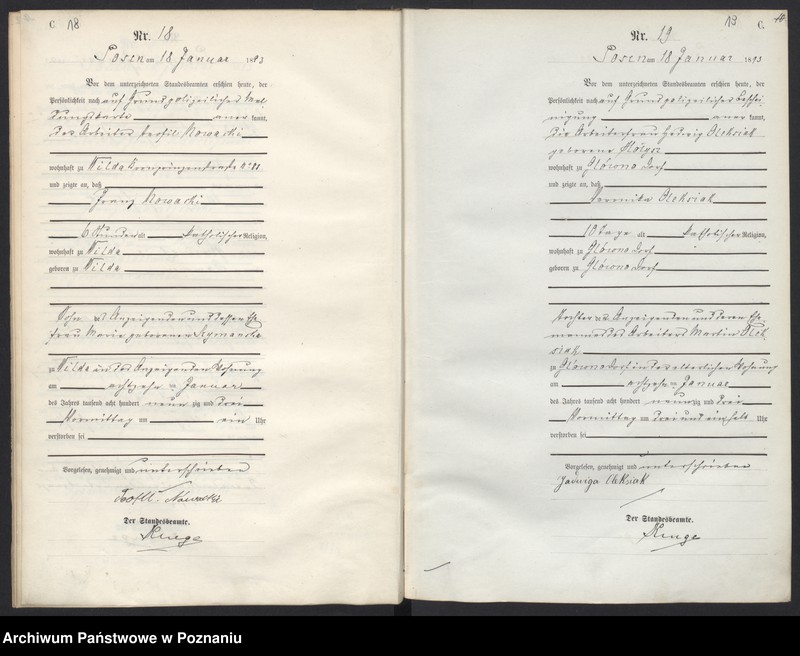 Obraz 12 z jednostki "Księga zgonów"