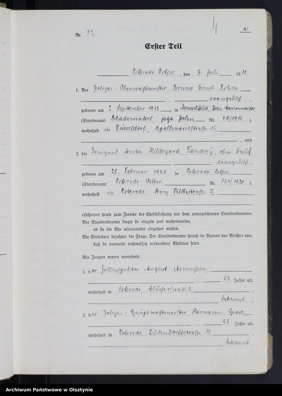 Obraz 6 z jednostki "Familien-Zweitbuch Tom II,Nr 81 - 204"